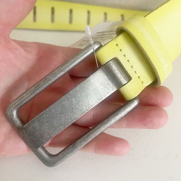 We The Free Jona Belt - yellow lime green Green S/M. New - Picture 6 of 8